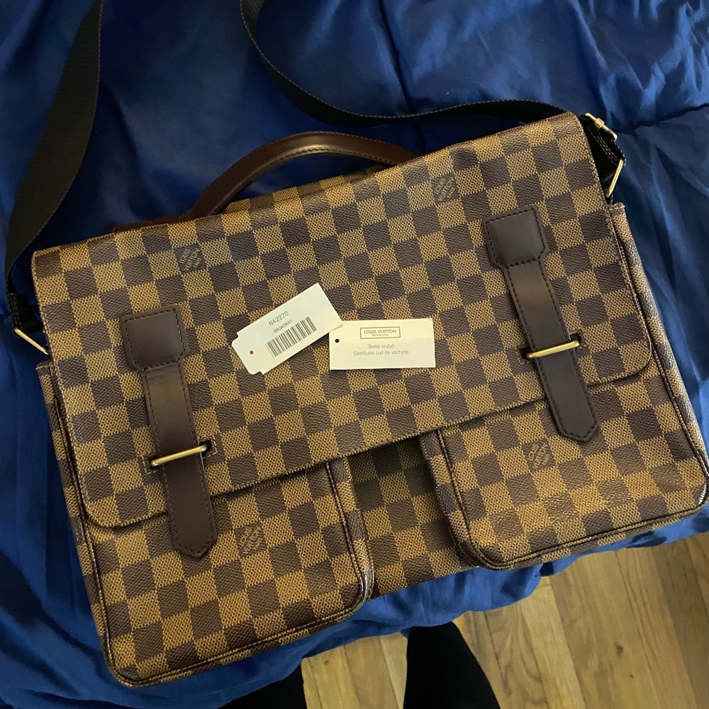 Louis Vuitton Damier Ebene Broadway Messenger Bag 2001 - Picture 2 of 14